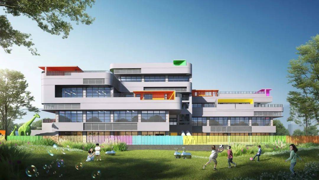 项|k8凯发集团客户端目建设丨布塘幼儿园项目主体结构封顶